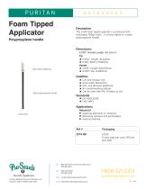 3” Foam Swab - 1273 BK-1