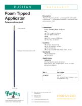 6” Foam Swab - 1276-PF-1