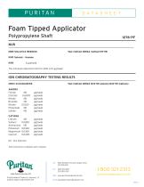6” Foam Swab - 1276-PF-2