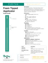 6” Micro Foam Swab - 1406-PF-1