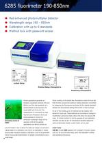 6 2 Series Fluorimeters - Jenway - PDF Catalogs | Technical Documentation