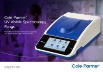 Cole-Parmer Spectrophotometer Brochure - 1