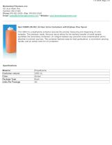 BMP-UR-552, 24 Hour Urine Containers with Dripless Pour Spout-1