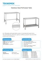 perforated table - 1