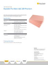RaySafe Pro-Mam AEC BR Phantom-1