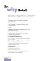 why iTotal ® ? CLINICAL RATIONALE FOR A PATIENT-SPECIFIC CRUCIATE-RETAINING KNEE REPLACEMENT SYSTEM-10