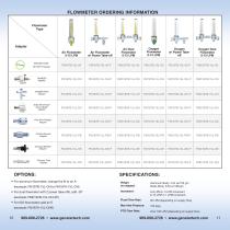 SUCTION REGULATORS,  FLOWMETERS & ACCESSORIES - 6