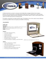 32" Laptop/Charting Stations 3227-2