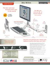 Ultra 180 Arm with Flip Up Keyboard Tray-1