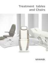 Treatment tables and chairs / Camillas de tratamiento (Vera, Dama, Sena, Lena, Tricobed, Gyneris, Prisma)