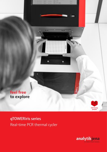 Feel free to explore: Real-time thermal cycler qTOWERiris