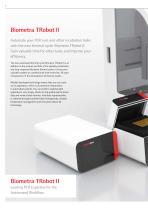 Leading PCR Expertise for the Automated Workflow with the Biometra TRobot II Series-2