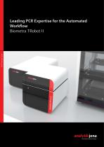 Leading PCR Expertise for the Automated Workflow with the Biometra TRobot II Series