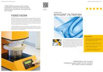 System for the determination of ADF, NDF and crude fibre FIBRETHERM - 2