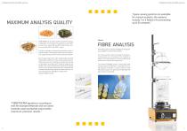 System for the determination of ADF, NDF and crude fibre FIBRETHERM - 5