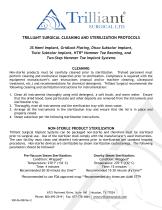 TRILLIANT SURGICAL CLEANING AND STERILIZATION PROTOCOLS-1
