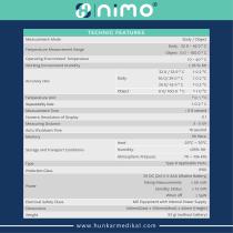 NON-CONTACT THERMOMETER MODEL NO: HNK-TB-01-8