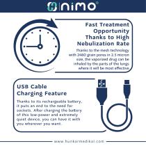 PORTABLE MESH NEBULIZER MODEL NO: HNK-MESH-01-4