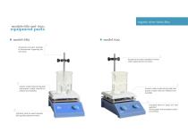 magnetic stirrers NAHITA-BLUE models 682, 692 and 692/1-5
