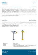 Stainless steel shower and eye washer-1