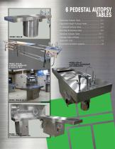 Pedestal Autopsy Tables - 1