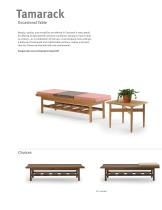 Tamarack Table & Bench-3