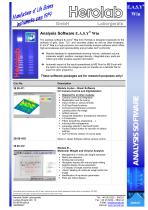 Analysis Software E.A.S.Y® Win - 1