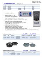 Microliter centrifuge MicroCen MR - 2