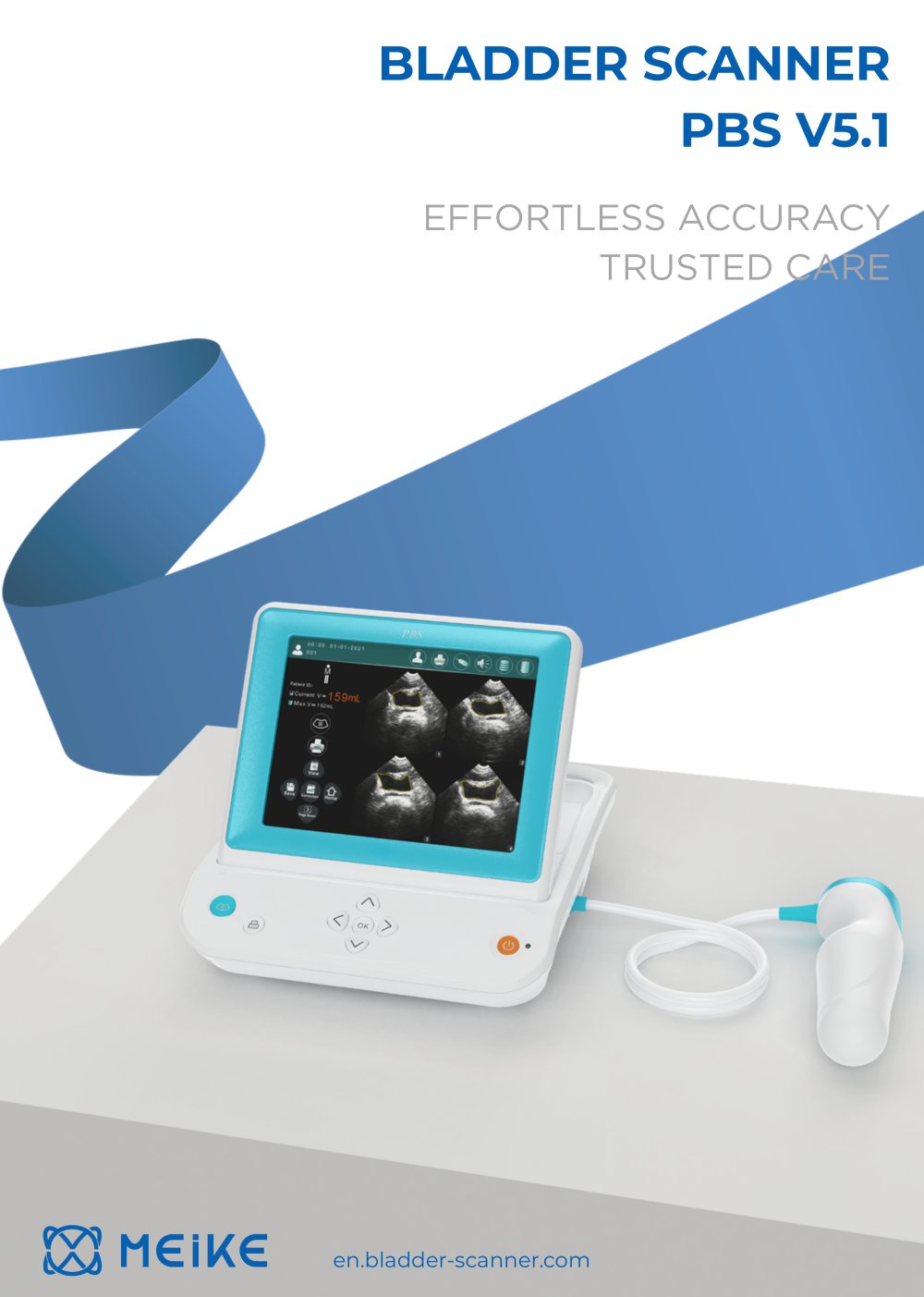 bladder scanner PBSV5.1 - Mianyang Meike Electronic Equipment