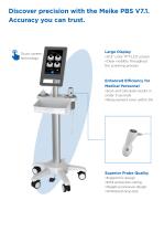 Trolley-mounted bladder scanner PBSV7.1-2