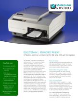 SpectraMax L Luminescence Microplate Reader - 1