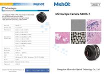 Mshot MDX6-T 16.0MP microscope camera catalogue - 1