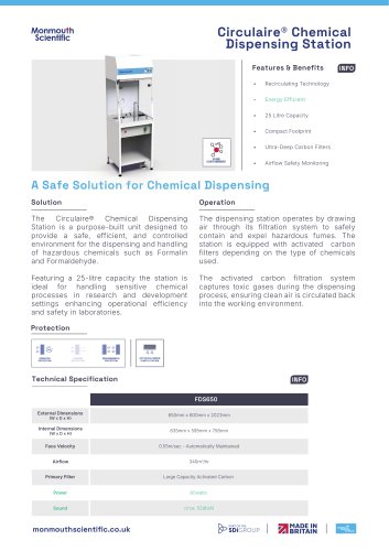 Circulaire® Chemical Dispensing Station