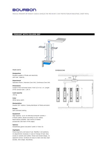 5RP pendant with column