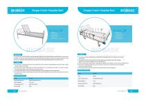 3-4 Single-Crank Hospital Bed MF101S-1