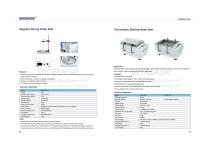 349-350 Magnetic Stirring Water Bath MSW-101S & Thermostatic Shaking Water Bath SWB-30R SWB-30C-1