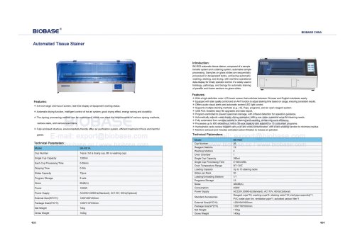 403-404 Automated Tissue Stainer