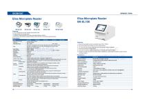 43-44 Elisa Microplate Reader BK-EL10A BK-EL10B BK-EL10C BK-EL10D