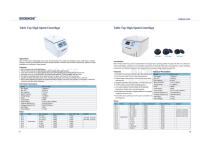 57-58 Table Top High Speed Centrifuge BKC-TH16E & BKC-TH18I-1