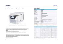 69-70 Table Top High Speed Refrigerated Centrifuge BKC- TH18RHD-1