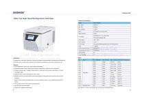 71-72 Table Top High Speed Refrigerated CentrifugeBKC-TH20RHD-1