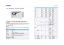 73-74 Table Top High Speed Refrigerated Centrifuge BKC-TH21RHD-1