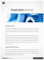 Pass Box Static  (ACM-PBS-1312) - 2