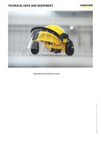 Safety helmet with earmuffs and visor - 2