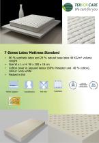 7-Zones Latex Mattress Standard-1
