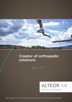 Creator of orthopedic solutions EXPERT RANGE 2015 - 2