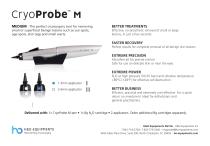 CryoProbe M - Medical extended business card - 2