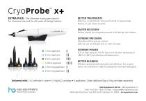 CryoProbe X+ - Medical extended business card - 2