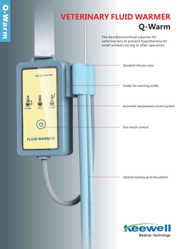 Keewell Veterinary Fluid Warmer Q-Warm