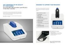 INTUITIVE & RAPID MICROVOLUME ANALYSIS OF DNA, RNA & PROTEINS-2